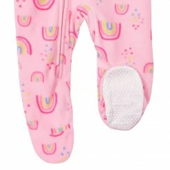 Gerber® 4-Pack Baby Girls Rainbows & Unicorns Fleece Pajamas