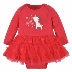 Discount 👍 Gerber® 2-Piece Baby 👧 Girls Reindeer 👗 Skirted Onesies® Bodysuit & Cap BabyPreemie - 24M 😀 12 Gerber® 2-Piece Baby Girls Reindeer Skirted Onesies® Bodysuit & Cap BabyPreemie - 24M