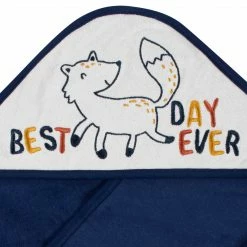 Gerber® Bath 12-Piece Baby Boys Fox Hooded Towels & Washcloths Set
