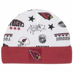 NFL Arizona Cardinals 3-Piece Baby Boys Bodysuit, Bib, And Cap Set