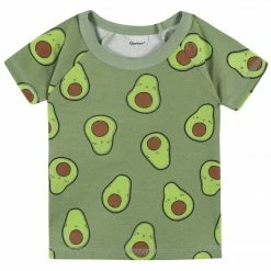 Gerber® 4-Piece Baby & Toddler Green Avocado Snug Fit Cotton Pajamas