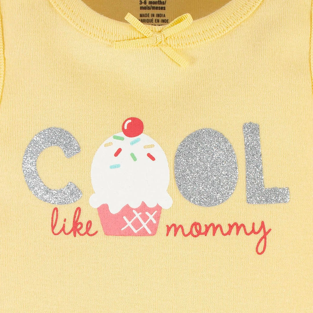 Buy 🔔 Gerber® 4-Pack Baby 👧 Girls Dots Of Rainbows Tank Onesies® Bodysuits 🎉 3 Gerber® 4-Pack Baby Girls Dots Of Rainbows Tank Onesies® Bodysuits