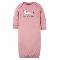 Gerber® 2-Pack Baby Girls Leopard Gowns
