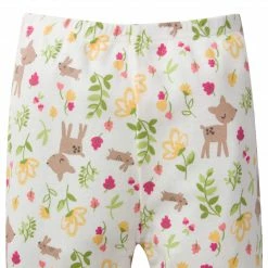 Gerber® 4-Piece Infant & Toddler Girls Deer Snug Fit Cotton Pajamas