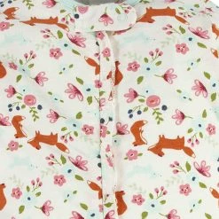Gerber® BabyPreemie - 24M 2-Pack Baby Girls Fox & Smile Sleep 'n Plays