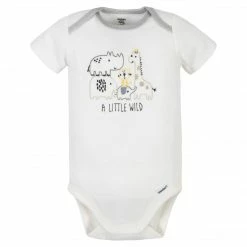 Promo ⌛ Gerber® BabyPreemie - 24M 5-Pack Organic Baby Boys Wild Guy Onesies® Bodysuits 👏 12 Gerber® BabyPreemie - 24M 5-Pack Organic Baby Boys Wild Guy Onesies® Bodysuits