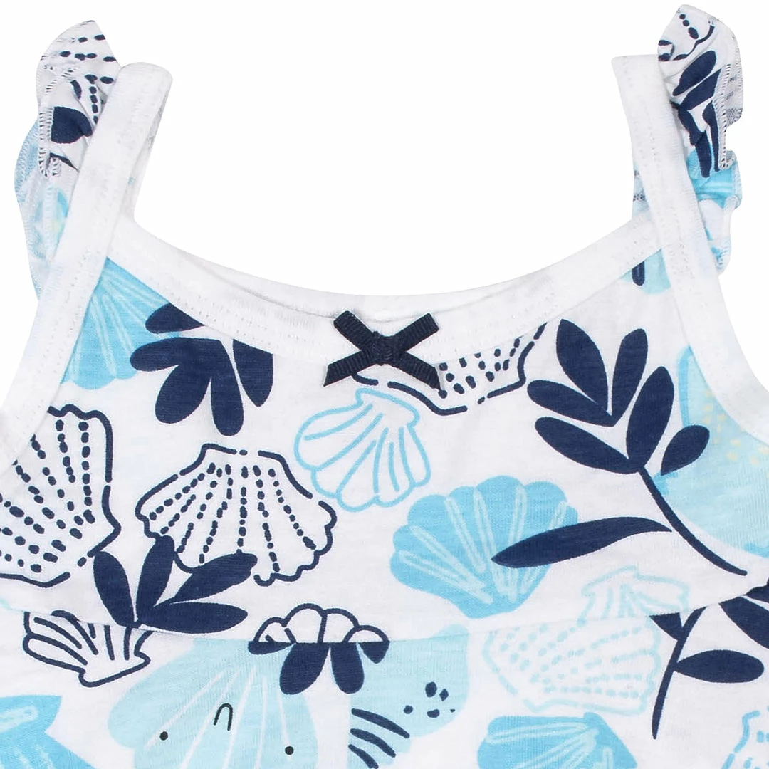 Top 10 🧨 Gerber Childrenswear 3-Piece Baby & Toddler 👧 Girls Sea Shells 👗 Dress, Diaper Cover & Sun Hat Set BabyPreemie - 24M 🥰 3 Gerber Childrenswear 3-Piece Baby & Toddler Girls Sea Shells Dress, Diaper Cover & Sun Hat Set BabyPreemie - 24M