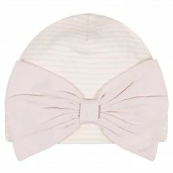 Gerber® 8-Piece Organic Baby Girls Fox Caps & No Scratch Mittens BabyPreemie - 24M