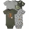 Gerber® BabyPreemie - 24M 4-Pack Baby Boys Bear Short Sleeve Onesies® Bodysuits