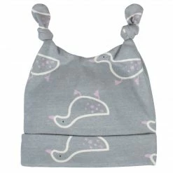 Gerber® 3-Piece Baby Girls Comfy Stretch Ducklings Shirt, Footed Pant And Cap Set BabyPreemie - 24M