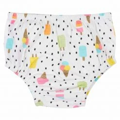 Gerber® 3-Piece Baby Girls' Frozen Treats Dress, Diaper Cover, And Hat Set BabyPreemie - 24M