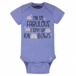 Hot Sale 🌟 8-Pack Baby 👧 Girls Unicorns Onesies® Brand Bodysuits 🧨 16 8-Pack Baby Girls Unicorns Onesies® Brand Bodysuits