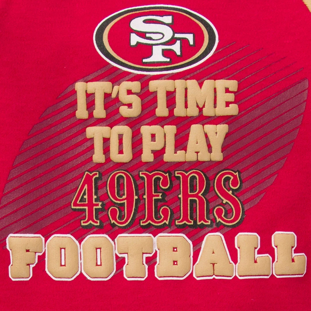 Hot Sale 😉 NFL Baby Boys 49Ers Sleep 'n Play 🔔 3 NFL Baby Boys 49Ers Sleep 'n Play