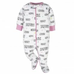 Onesies® Brand 4-Pack Baby Girls Unicorns Sleep N' Plays BabyPreemie - 24M