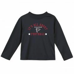NFL Atlanta Falcons Boys Long Sleeve Tee Shirt BabyPreemie - 24M