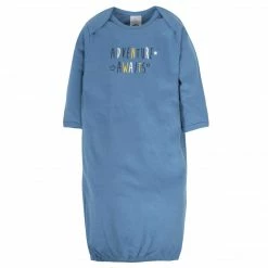 Gerber® 4-Pack Baby Boys Fox Gowns