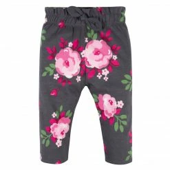 Gerber® 3-Piece Baby Girls Burgundy Garden Onesies® Bodysuit, Pants & Headband Set See What's New