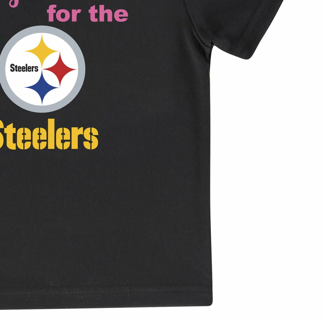 Hot Sale โจ NFL Pittsburgh Steelers ๐ง Girls Short Sleeve Tee ๐ Shirt ๐ 4 NFL Pittsburgh Steelers Girls Short Sleeve Tee Shirt