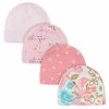 Gerber® 4-Pack Baby Girls Princess Caps BabyPreemie - 24M