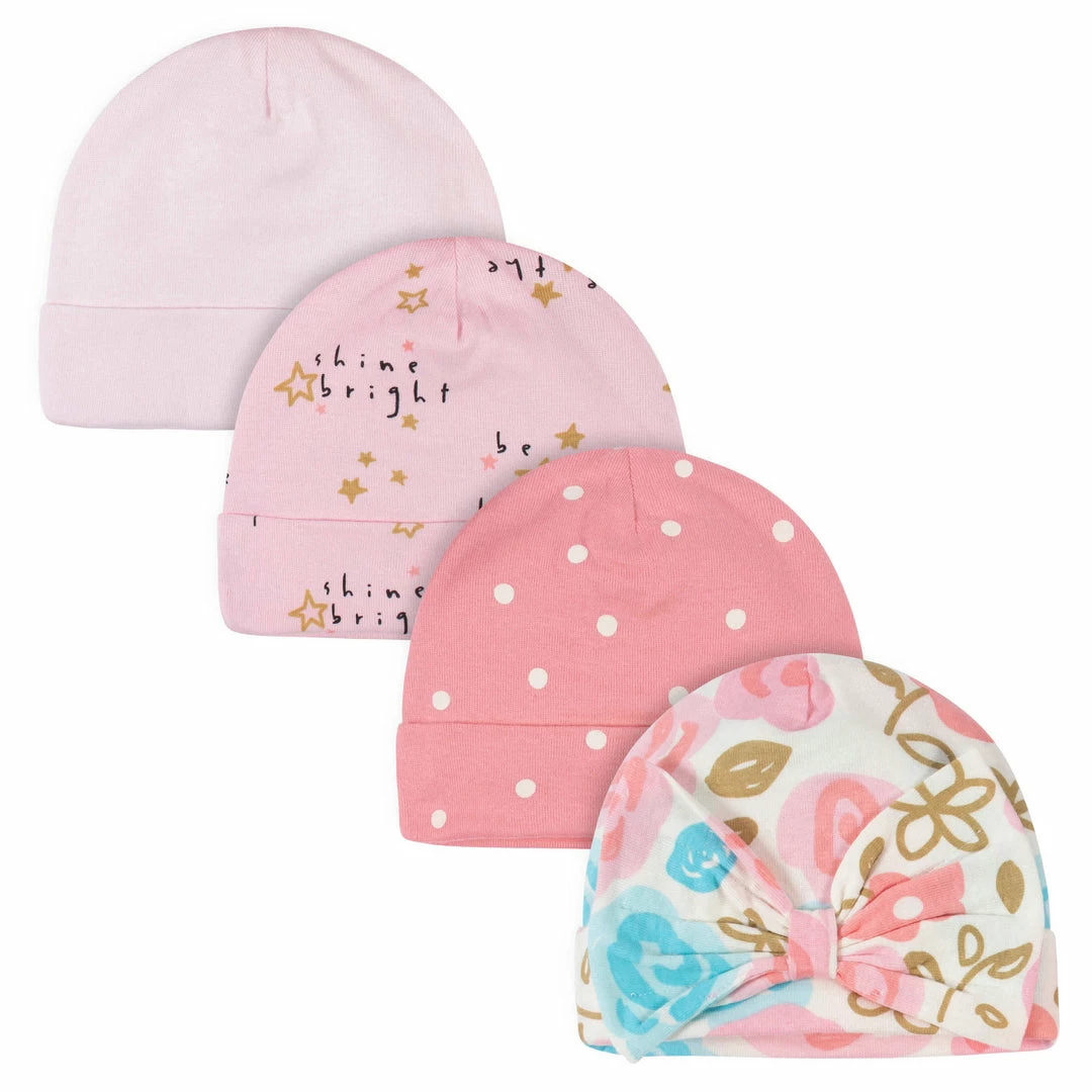 Best Sale 🧨 Gerber® 16-Piece Baby 👧 Girls Princess Gown, Mitten, Cap, & Sock Set 💯 4 Gerber® 16-Piece Baby Girls Princess Gown, Mitten, Cap, & Sock Set