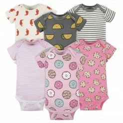 Gerber® 6-Pack Baby Donuts & Tacos Onesies® Bodysuits BabyPreemie - 24M