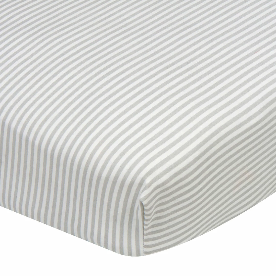 Flash Sale 😍 Gerber® Toddler Boy Boys Stripes Fitted Crib Sheet ⭐ 1 Gerber® Toddler Boy Boys Stripes Fitted Crib Sheet