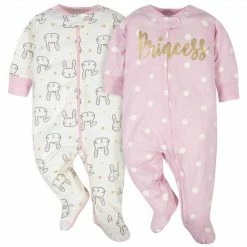Gerber® 2-Pack Baby Girls Princess Sleep N' Plays BabyPreemie - 24M