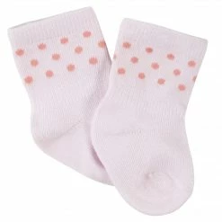 Gerber® BabyPreemie - 24M 6-Pack Baby Girls Princess Wiggle Proof® Jersey Crew Socks