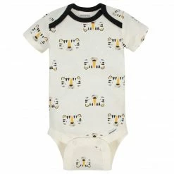 8-Pack Baby Boys Tiger Onesies® Brand Bodysuits BabyPreemie - 24M