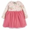 Gerber® BabyPreemie - 24M Baby & Toddler Girls Feelin' Floral Long Sleeve Tulle Dress