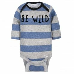 Gerber® 5-Pack Baby Boys Raccoon Long Sleeve Onesies® Bodysuits BabyPreemie - 24M