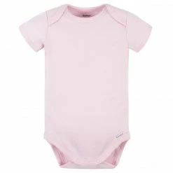 Gerber® 5-Pack Baby Light Pink Premium Onesies® Bodysuits BabyPreemie - 24M