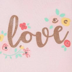 Gerber® Baby Girls Love You Organic Tutu Onesies® Bodysuit