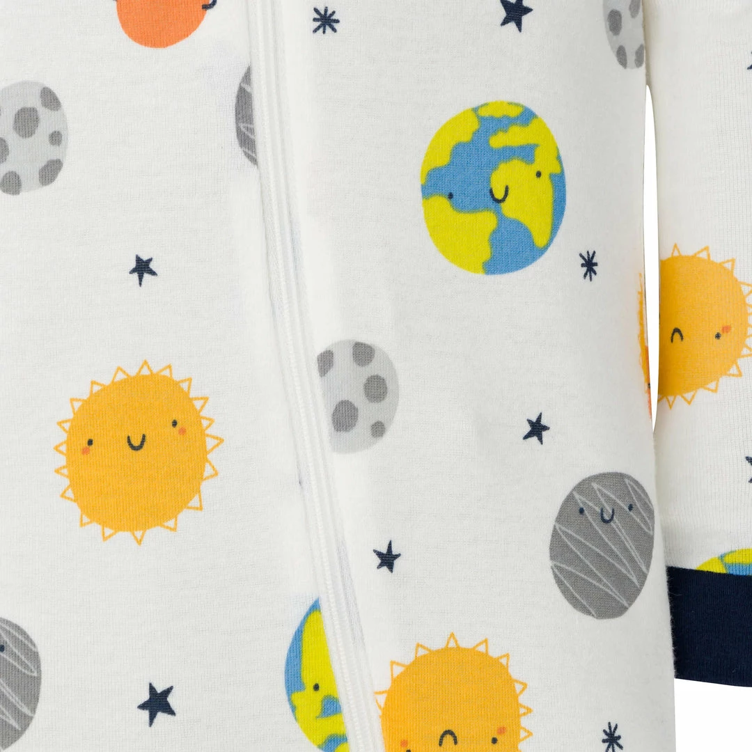 Brand new ✔️ Gerber® BabyPreemie - 24M 2-Pack Baby & Toddler Boys Earth Snug Fit Footed Cotton Pajamas 😀 3 Gerber® BabyPreemie - 24M 2-Pack Baby & Toddler Boys Earth Snug Fit Footed Cotton Pajamas