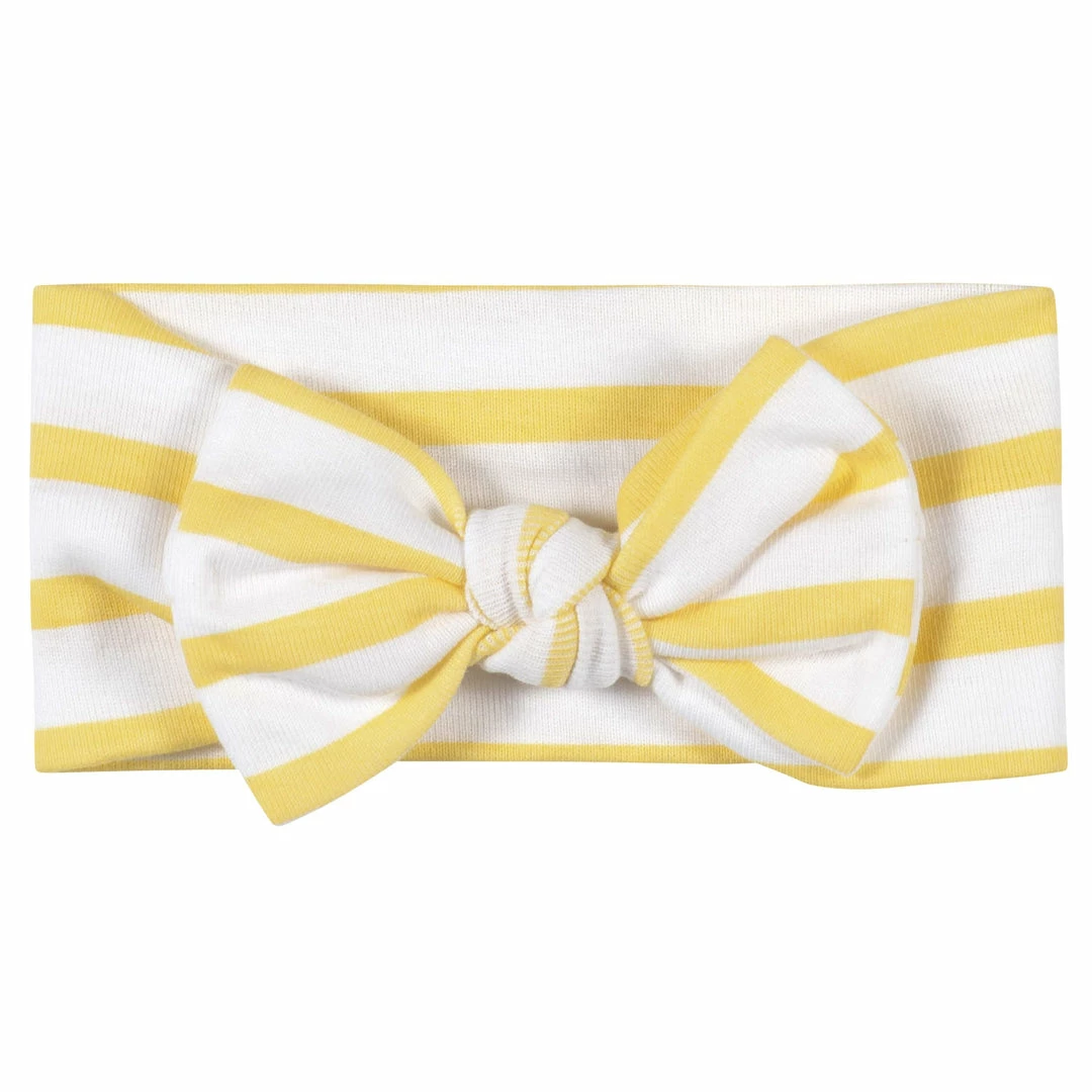 Discount ⌛ Gerber® 3-Piece Baby & Toddler 👧 Girls Bee Garden 👗 Dress, Diaper Cover & Headband Set 🥰 5 Gerber® 3-Piece Baby & Toddler Girls Bee Garden Dress, Diaper Cover & Headband Set