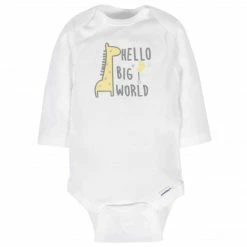 Gerber® 6-Pack Baby Neutral Animals Long Sleeve Onesies® Bodysuits BabyPreemie - 24M