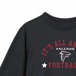 NFL Atlanta Falcons Boys Long Sleeve Tee Shirt BabyPreemie - 24M