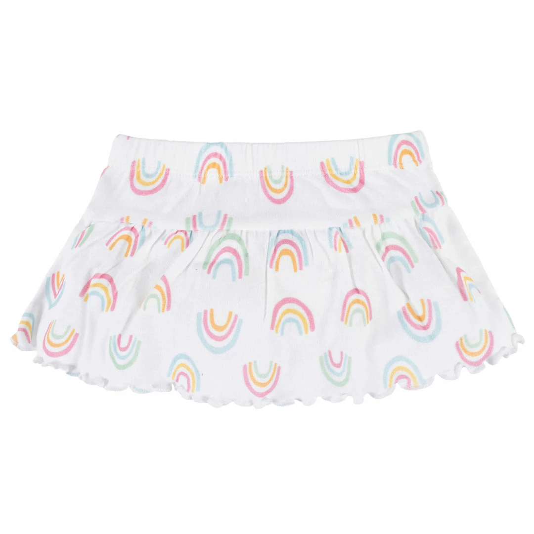 Wholesale 😍 Gerber® 4-Piece Baby 👧 Girls Dots Of Rainbows Onesies® Bodysuit, Tee, Skort & Pant Set See What's New 😍 6 Gerber® 4-Piece Baby Girls Dots Of Rainbows Onesies® Bodysuit, Tee, Skort & Pant Set See What's New