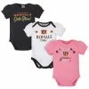 NFL Cincinnati Bengals Baby Girls Short Sleeve Bodysuits