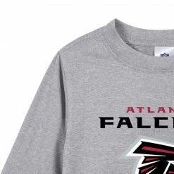 Coupon 💯 NFL Atlanta Falcons Boys Long Sleeve Tee 👕 Shirt ⌛ 7 NFL Atlanta Falcons Boys Long Sleeve Tee Shirt