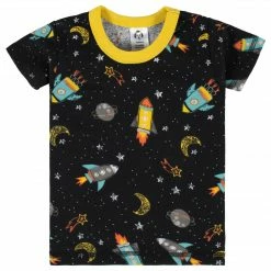 Gerber® See What's New 4-Piece Infant & Toddler Boys Blast Off Snug Fit Cotton Pajamas