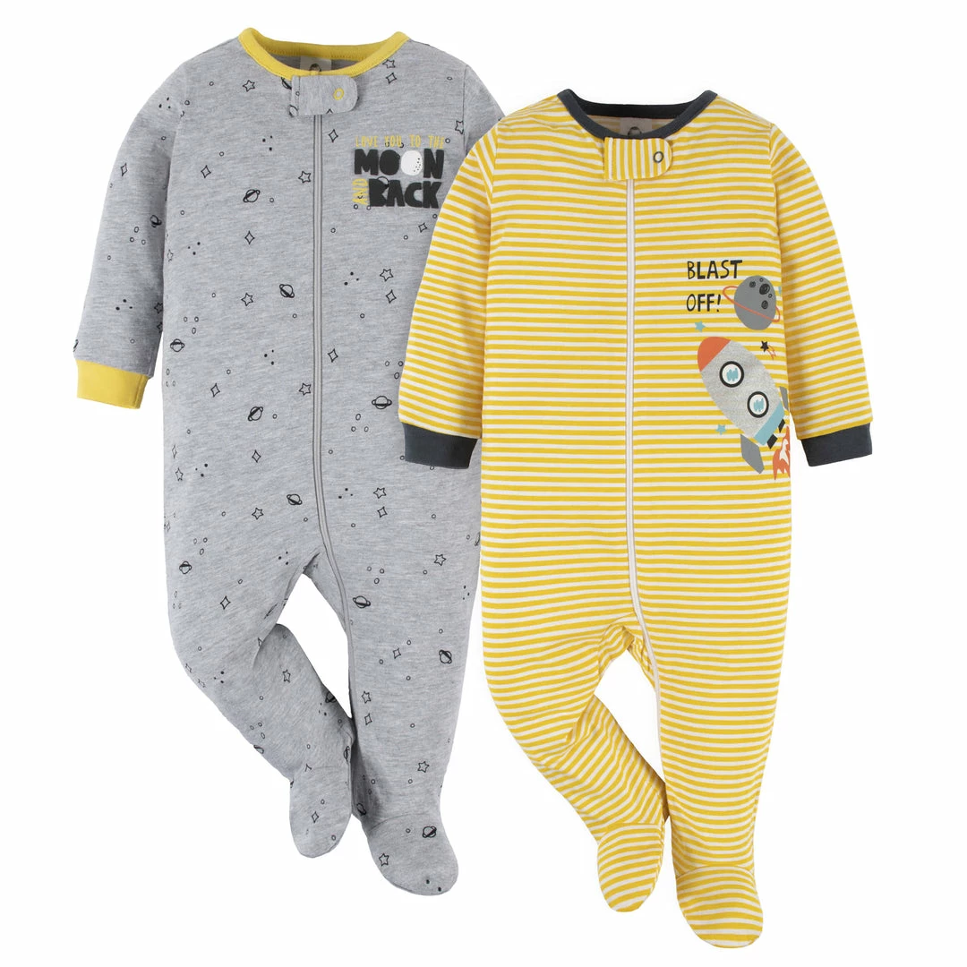Deals 🧨 Gerber® See What's New 2-Pack Baby Boys Blast Off Sleep 'N Plays 🛒 1 Gerber® See What's New 2-Pack Baby Boys Blast Off Sleep 'N Plays
