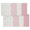 Gerber® 8-Pack Baby Girls Castle Burp Cloths BabyPreemie - 24M