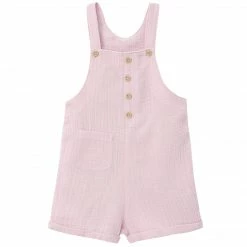 Cheapest 👏 Gerber® Kids Infant & Toddler 👧 Girls Pink Gauze Shortall BabyPreemie - 24M 🧨 10 Gerber® Kids Infant & Toddler Girls Pink Gauze Shortall BabyPreemie - 24M