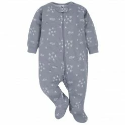 Gerber® 3-Pack Organic Baby Boys Wild Guy Sleep 'n Plays BabyPreemie - 24M