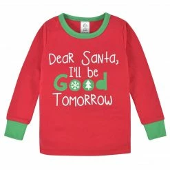 Gerber® BabyPreemie - 24M 4-Pack Infant & Toddler Neutral Snowman & Santa Snug Fit Cotton Pajamas