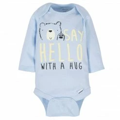 Coupon 👏 Gerber® 6-Pack Baby Boys Bear Long Sleeve Onesies® Bodysuits ✨ 14 Gerber® 6-Pack Baby Boys Bear Long Sleeve Onesies® Bodysuits