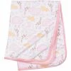 Gerber® BabyPreemie - 24M Girls Safari Animals Plush Blanket