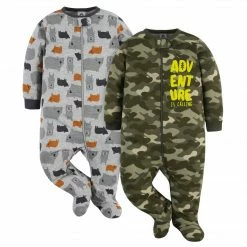 Gerber® 2-Pack Baby Boys Wild & Bears Sleep 'n Plays BabyPreemie - 24M