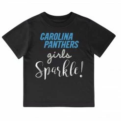 NFL BabyPreemie - 24M Panthers Girls Short Sleeve Tee